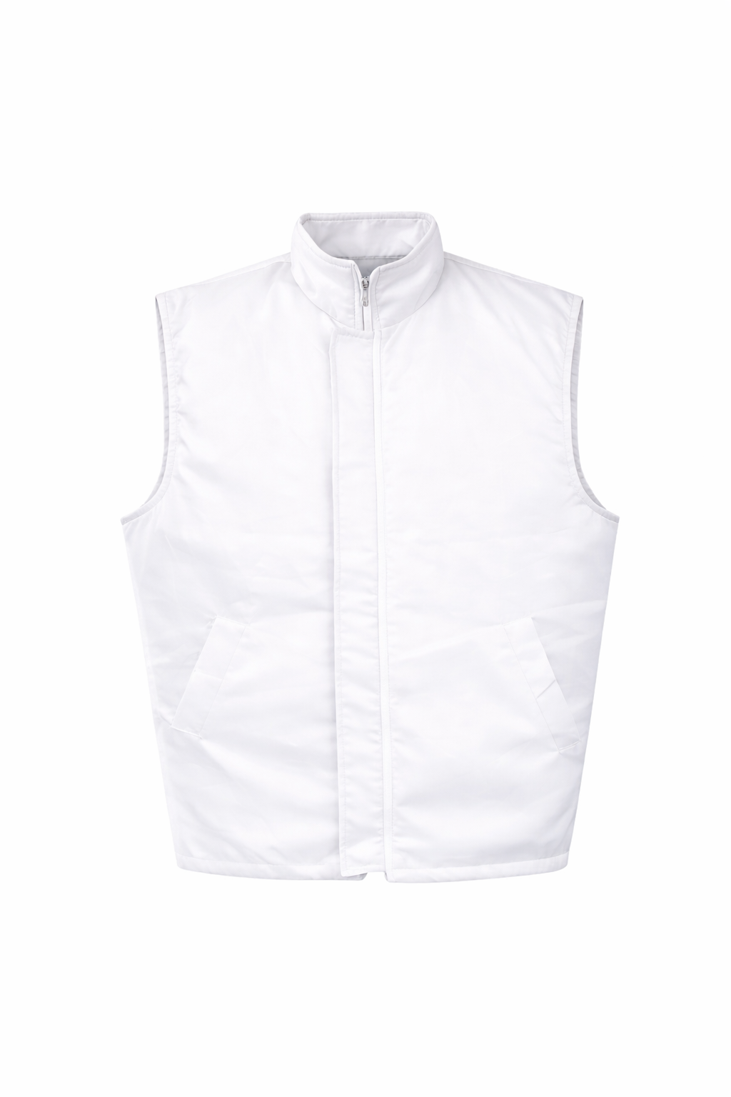 chaleco trucker guadal blanco